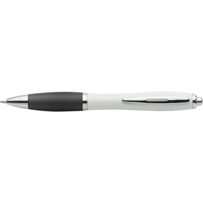 RECYCLED PLASTIC BALL PEN in Black