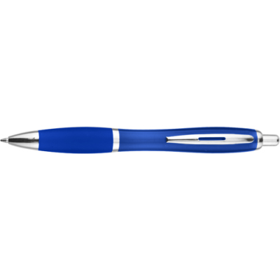 RECYCLED PLASTIC BALL PEN in Blue