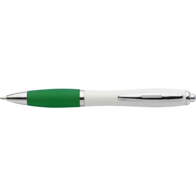 RECYCLED PLASTIC BALL PEN in Green