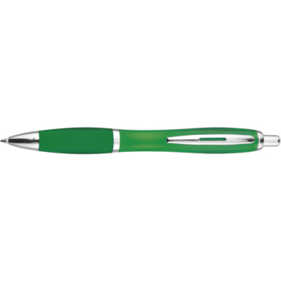 RECYCLED PLASTIC BALL PEN in Green