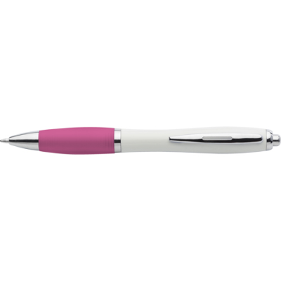 RECYCLED PLASTIC BALL PEN in Pink