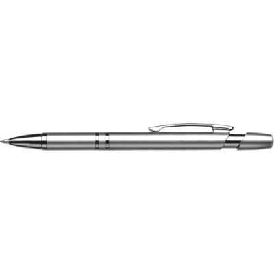 RETRACTABLE BALL PEN in Silver