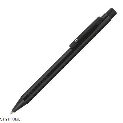 RETRACTABLE BALL PEN MADE OF METAL in Black