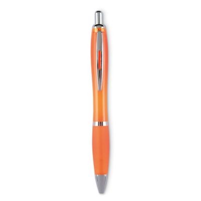 RIOCOLOR BALL PEN in Blue Ink in Orange