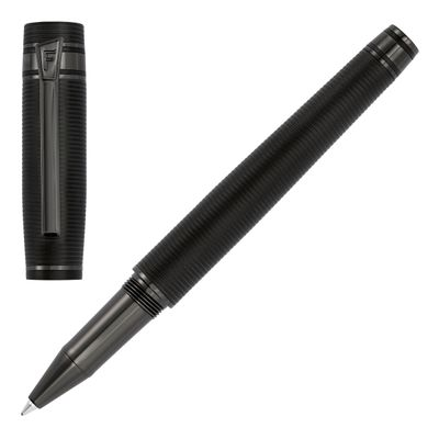 ROLLERBALL PEN BOLD STRIPE BLACK