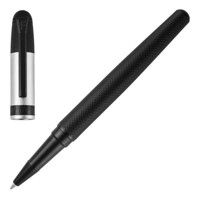 ROLLERBALL PEN CLASSICALS BLACK EDITION SILVER