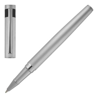 ROLLERBALL PEN PEN-LOOP DIAMOND SILVER CHROME