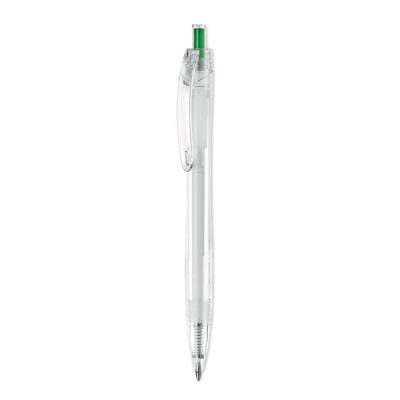 RPET PUSH BALL PEN in Green