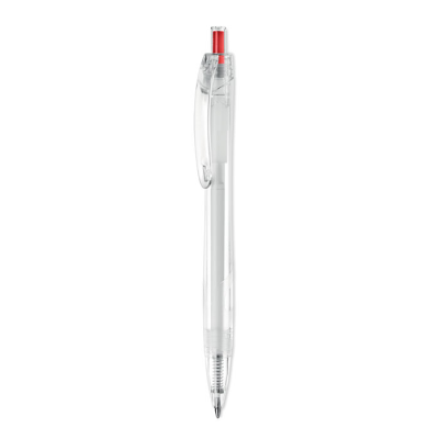 RPET PUSH BALL PEN in Red