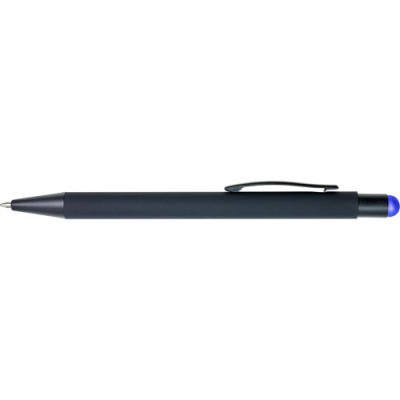 RUBBER BALL PEN in Cobalt Blue