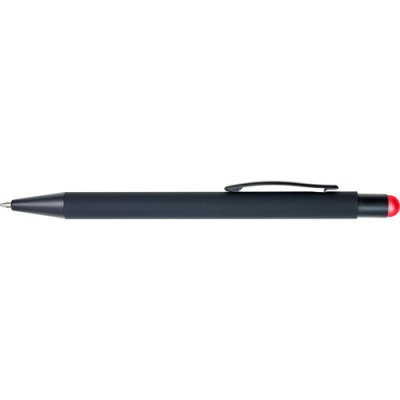 RUBBER BALL PEN in Red