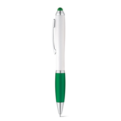 SANS BALL PEN with Twist Mechanism & Metal Clip in Green