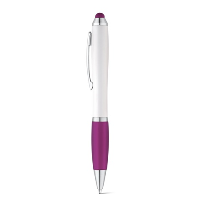 SANS BALL PEN with Twist Mechanism & Metal Clip in Purple