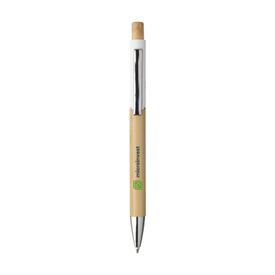 SAYA BAMBOO PEN in White