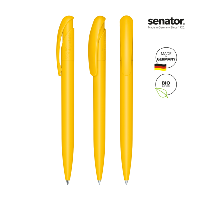 SENATOR NATURE PLUS MATT BIO BALL PEN in Corn Yellow