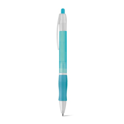 SLIM BK NONSLIP BALL PEN in Light Blue