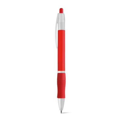 SLIM BK NONSLIP BALL PEN in Red