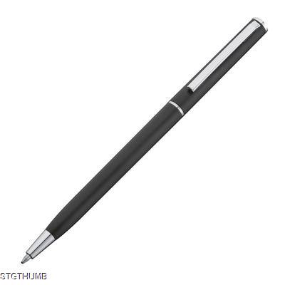 SLIME LINE PLASTIC BALL PEN in Black