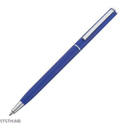 SLIME LINE PLASTIC BALL PEN in Blue