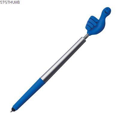 SMILE HANDBALL PEN in Blue