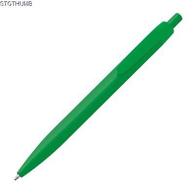 SOLID PLASTIC BALL PEN in Green