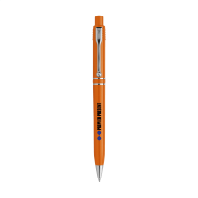 STILOLINEA RAJA SILVER CHROME PEN in Orange