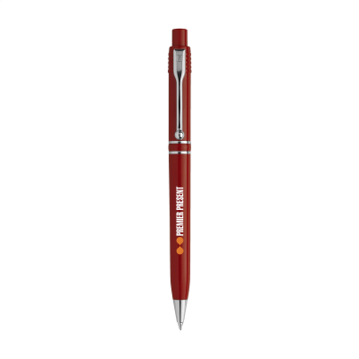 STILOLINEA RAJA SILVER CHROME PEN in Red