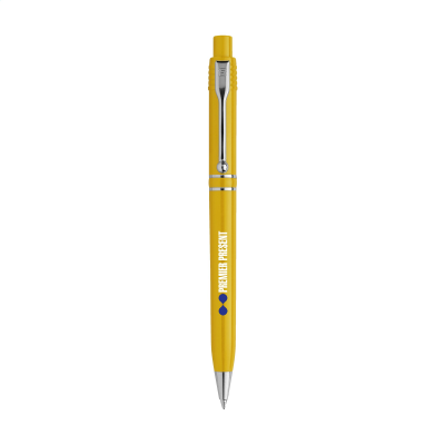 STILOLINEA RAJA SILVER CHROME PEN in Yellow