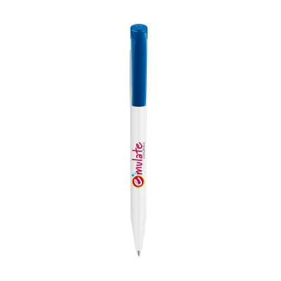 STILOLINEA S45 SOLID PEN in White & Light Blue