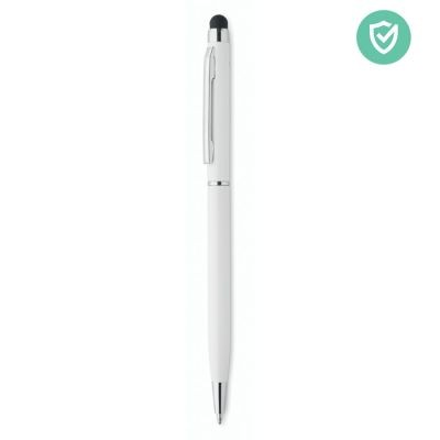 STYLUS ANTIBACTERIAL PEN in White