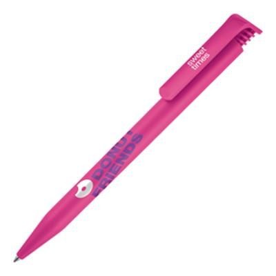 SUPER HIT BASIC RETRACTABLE BALL PEN in Glossy Blue