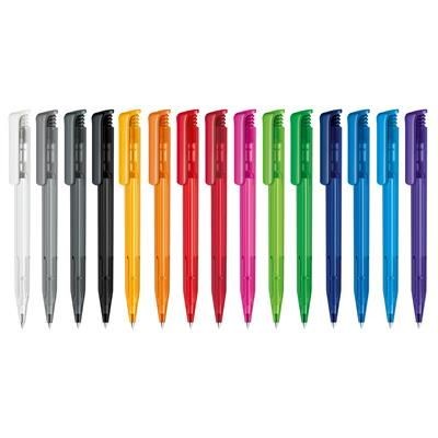 SUPER HIT CLEAR TRANSPARENT PLASTIC BALL PEN