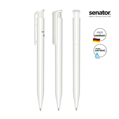 SUPER HIT POLISHED ANTIBAC PUSH BALL PEN