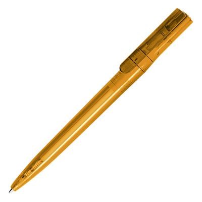 SURFER TRANS RPET BALL PEN in Amber