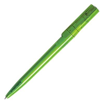 SURFER TRANS RPET BALL PEN in Green