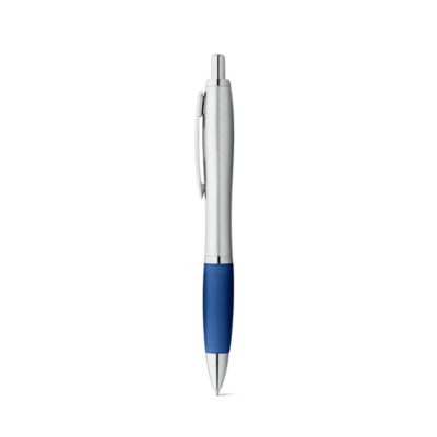 SWING BALL PEN with Metal Clip in Blue