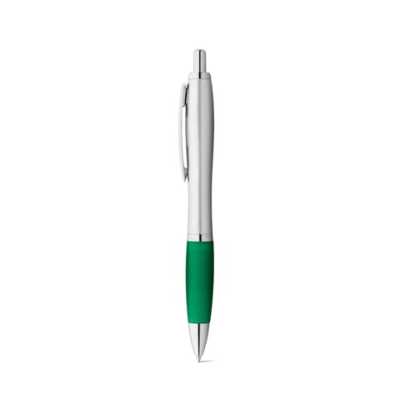 SWING BALL PEN with Metal Clip in Green