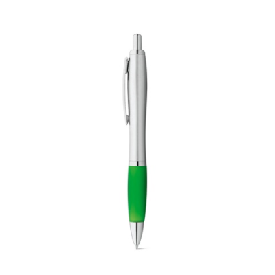 SWING BALL PEN with Metal Clip in Pale Green