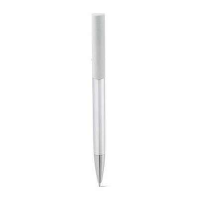 TECNA BALL PEN with Metallic Finish in Satin Silver