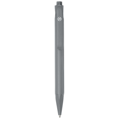 TERRA CORN PLASTIC BALL PEN (BLUE INK) in Grey