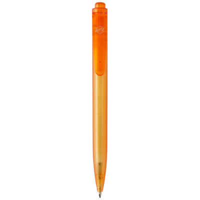 THALAASA OCEAN-BOUND PLASTIC BALL PEN (BLACK INK) in Orange