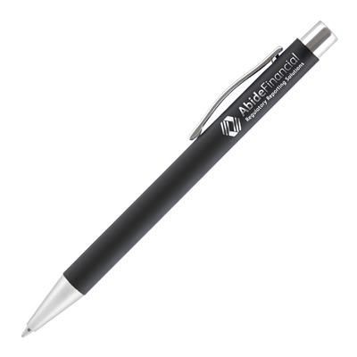 TRAVIS SOFT FEEL BALL PEN in Black