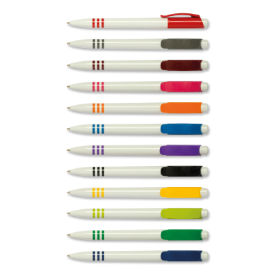 TROPIC COLOR RETRACTABLE BALL PEN