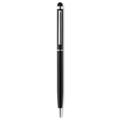 TWIST AND TOUCH BALL PEN in Black