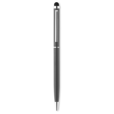 TWIST AND TOUCH BALL PEN in Silver