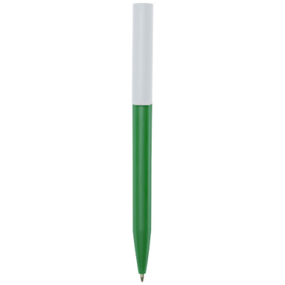 UNIX RECYCLED PLASTIC BALL PEN (BLACK INK) in Green