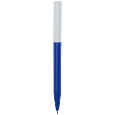 UNIX RECYCLED PLASTIC BALL PEN (BLACK INK) in Royal Blue