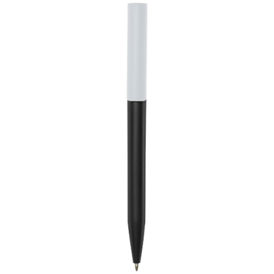 UNIX RECYCLED PLASTIC BALL PEN (BLACK INK) in Solid Black