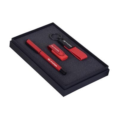 USB STICK KEYRING CHAIN & PEN GIFT SET