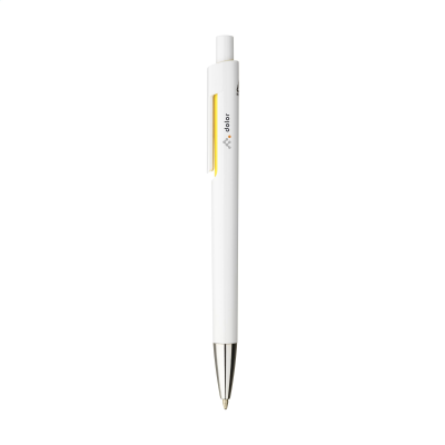 VISTA GRS RECYCLED ABS PEN in Yellow